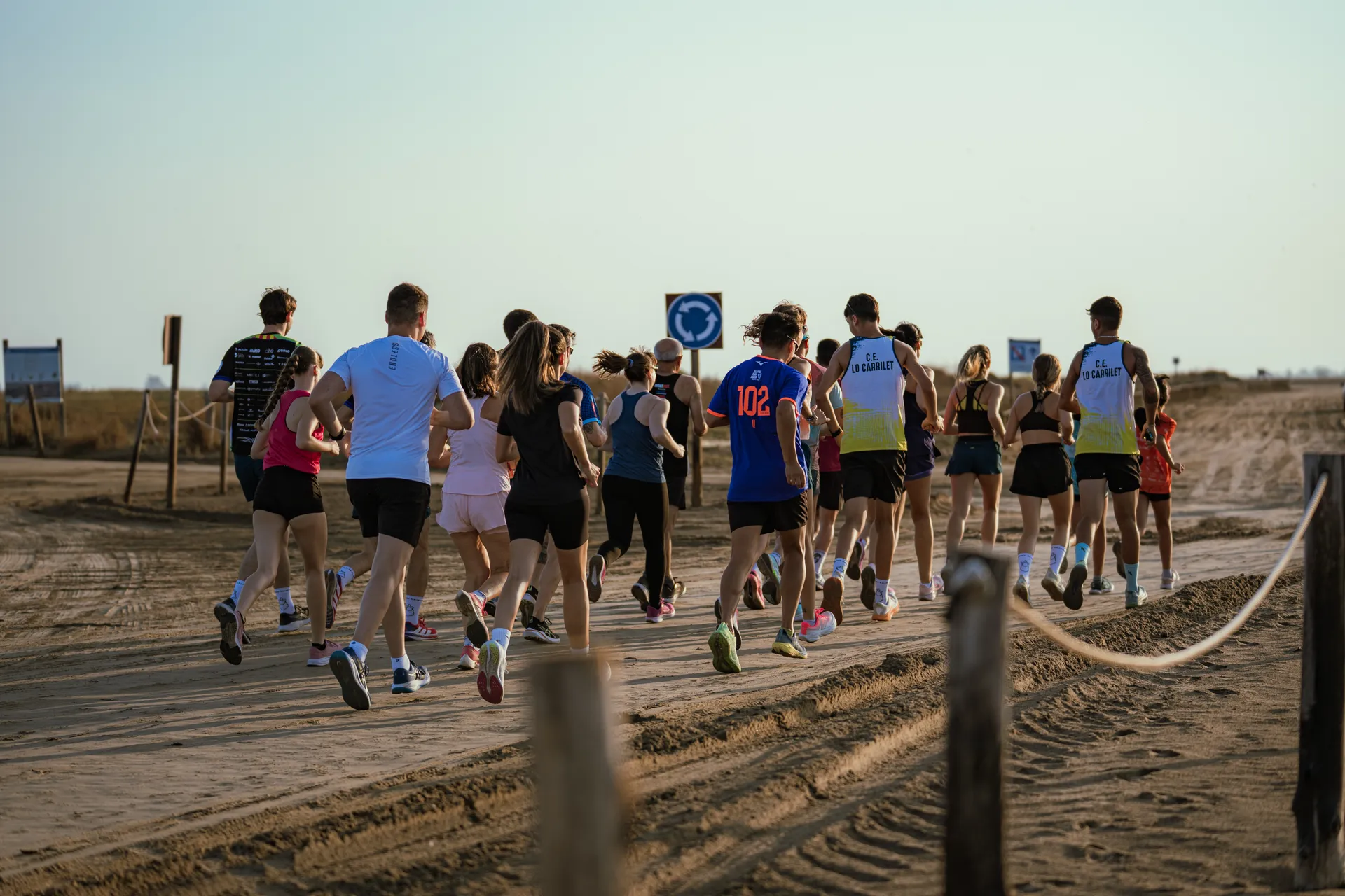 Corredors a la Mitja Marató Delta de l'Ebre